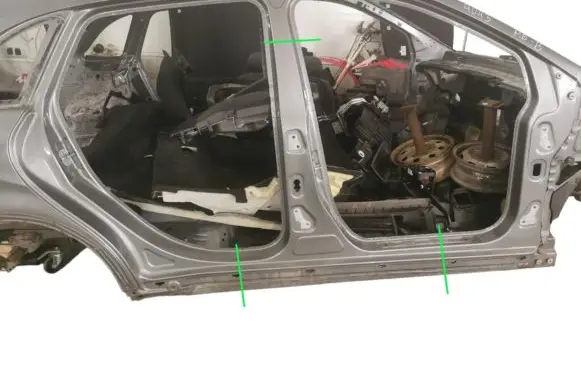 Mercedes-Benz B W246 W242 Pillar (middle) A2466301800