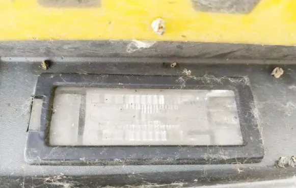 Renault Scenic II - Grand scenic II Number plate light