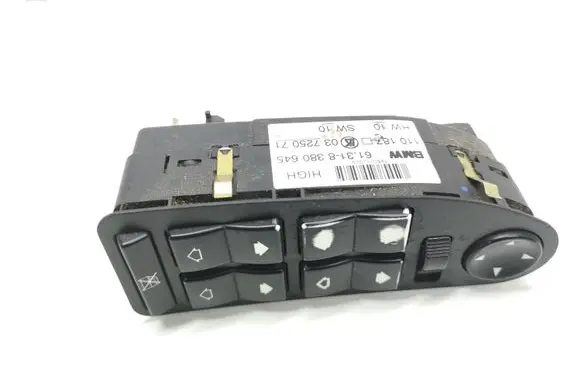 BMW 5 E39 Electric window control switch 61318380645