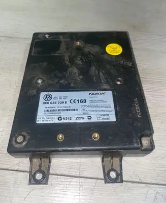 Volkswagen PASSAT B6 Phone control unit/module 3C0035729E 001017E8610D 052759093697613
