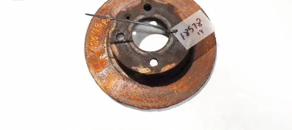 Skoda Favorit (781) Front brake disc neventiliuojamas
