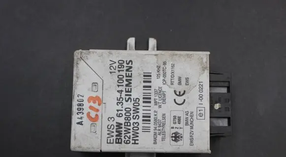 BMW 3 E46 Immobilizer control unit/module 4100190 A439802 61354100190