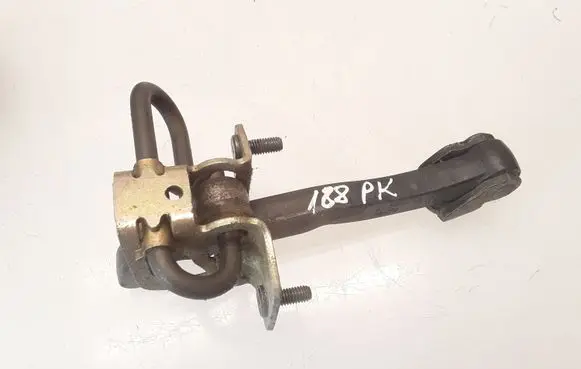 Front door check strap stopper