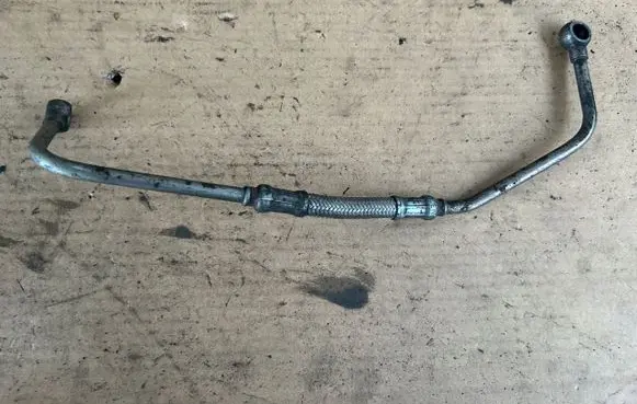 Volkswagen II LT Turbo turbocharger oiling pipe/hose 074145771G