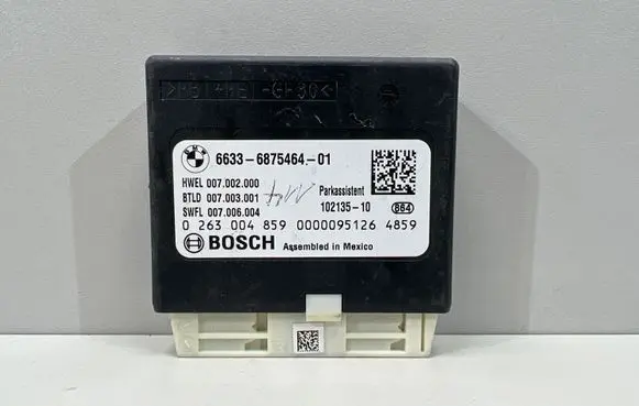 BMW 4 F32 F33 Parking PDC control unit/module 6875464 WEL007002000 007003001