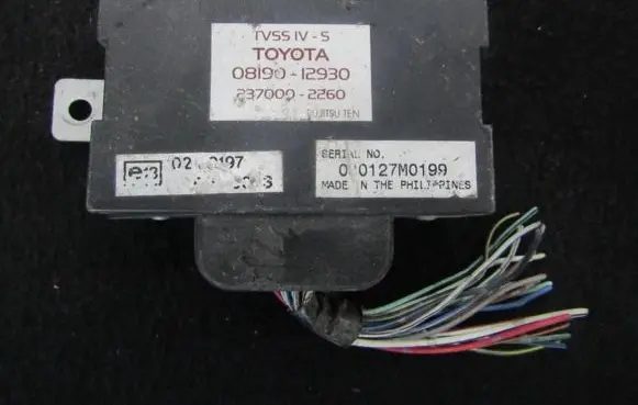 Toyota RAV 4 (XA20) Other control units/modules 0819012930 08190-12930