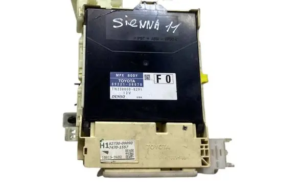 Toyota Sienna XL30 III Central body control module 8922108070 TN2380008291 8198002030