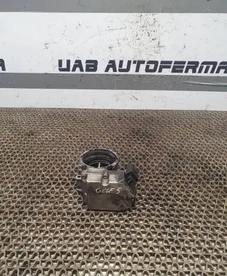 Volkswagen Golf V Throttle valve 03G128063 408240121001 0440511
