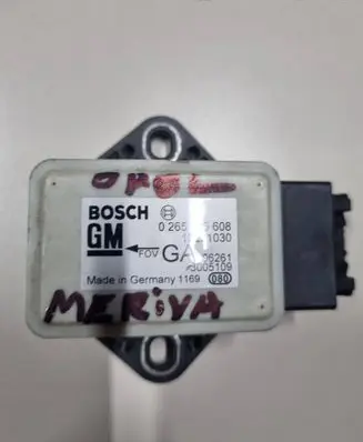 Opel Meriva A ESP acceleration yaw rate sensor 0265005608 13221030 3005109