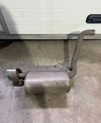 Jaguar XF X250 Muffler/silencer 32152866