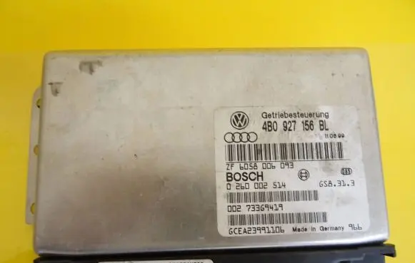 Audi A6 S6 C5 4B Gearbox control unit/module 4B0927156BL 0260002514