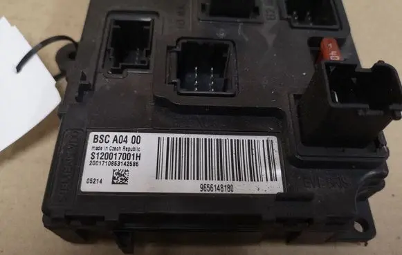 Peugeot 407 Tow bar trailer control unit/module S120017001H BSCA0400 9656148180