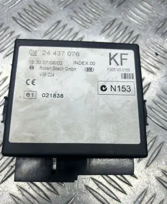 Opel Astra G Comfort/convenience module 24437076 F005V00155 021838