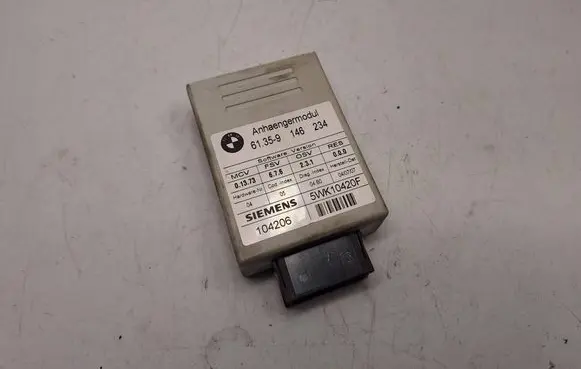 BMW 3 E90 E91 Tow bar trailer control unit/module 61359146234 61359167198 61359186177