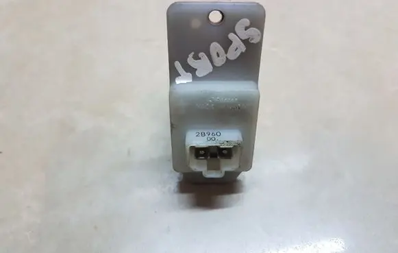 Mitsubishi Pajero Sport I Heater blower motor/fan resistor 2B960