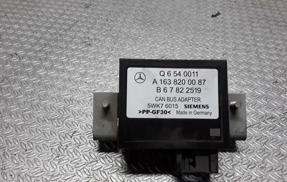 Mercedes-Benz ML W163 Other control units/modules A1638200087