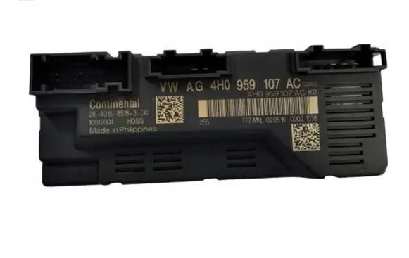 Audi A8 S8 D4 4H Tailgate/trunk control unit/module 4H0959107AC