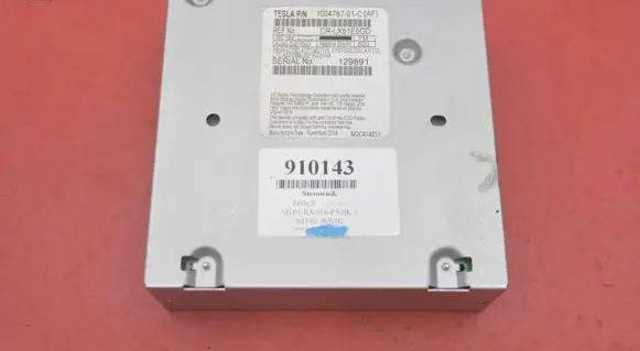 Tesla Model S Engine control unit/module ECU 1004787-01-C