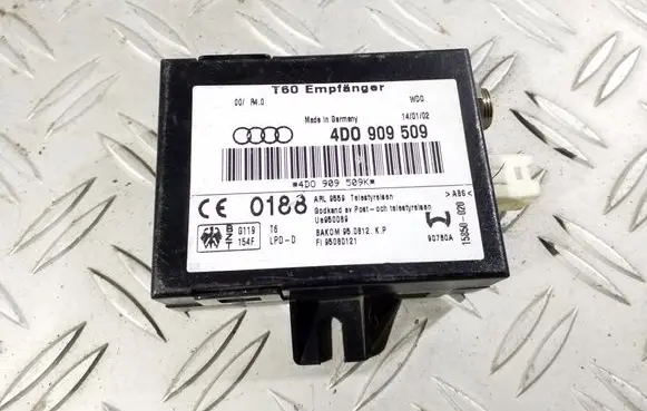 Audi A6 S6 C5 4B Auxiliary heating control unit/module 4D0909509 15850020 FI95080121