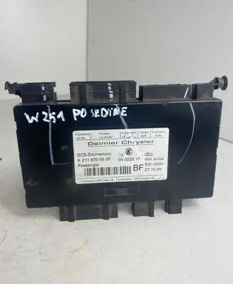 Mercedes-Benz R W251 Seat control module A2118705026 05022317