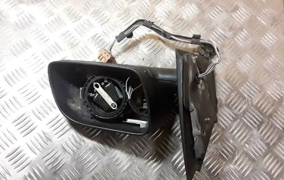 Volkswagen Polo Front door electric wing mirror 6Q0857934 072006AE E1010695