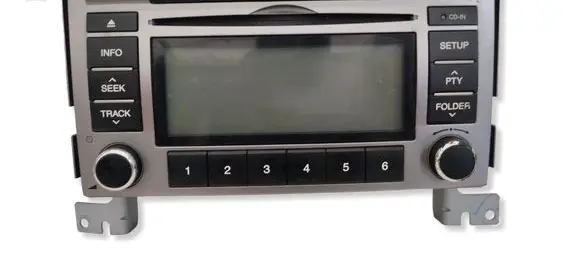 Hyundai Santa Fe Radio/CD/DVD/GPS head unit 961802B530 T7WAC00558 15221620