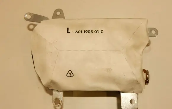 Front door airbag