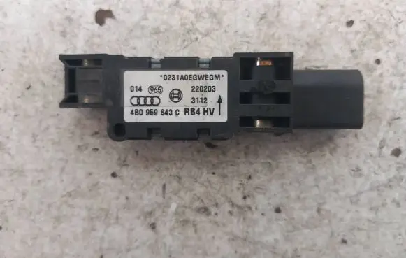 Audi A6 S6 C5 4B Airbag deployment crash/impact sensor 4B0959643C 220203 0231A0ESELGM