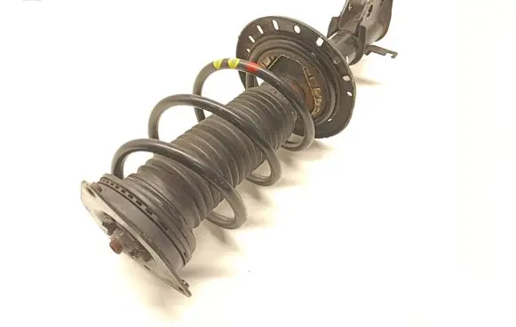 Opel Corsa F Front shock absorber with coil spring 9837414780 ST32000786