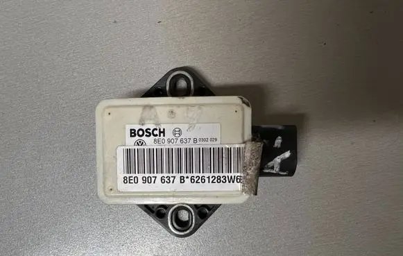 Audi A4 S4 B7 8E 8H ESP acceleration yaw rate sensor 8E0907637B 6261283W6E3C 8E0907637C