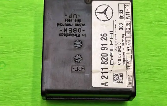 Mercedes-Benz C W203 Alarm control unit/module A2118209126 510080420