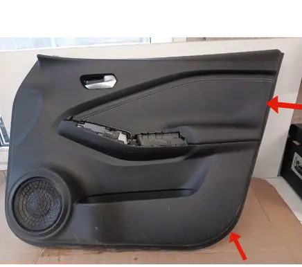 Nissan Juke II F16 Front door card panel trim 809106PA0A