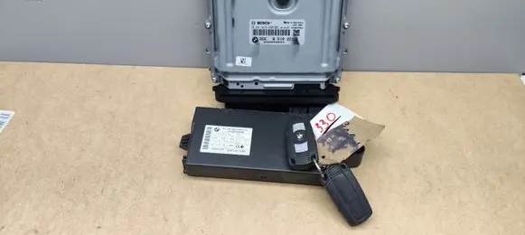 Engine ECU kit and lock set