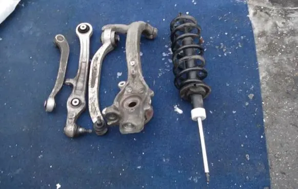 Audi A6 S6 C6 4F Front suspension assembly kit set 