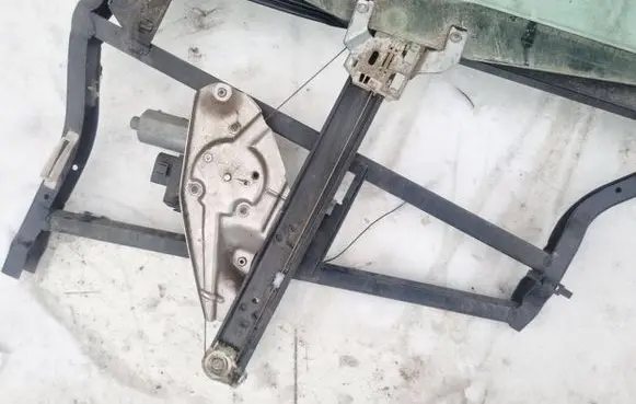 Audi A6 S6 C5 4B Sliding door window regulator with motor 4B0839397B