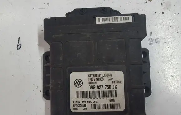 Volkswagen Scirocco Gearbox control unit/module 09G927750JK