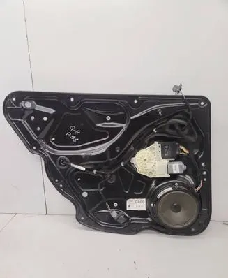Volkswagen PASSAT B6 Rear door window regulator with motor 3C4839755 980861