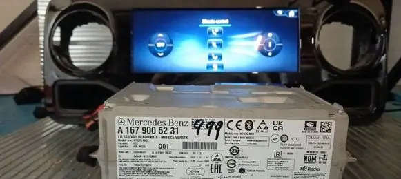Mercedes-Benz A W177 Radio/CD/DVD/GPS head unit A1679005231