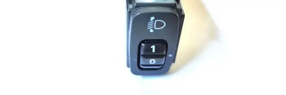 Mitsubishi Outlander Headlight level height control switch