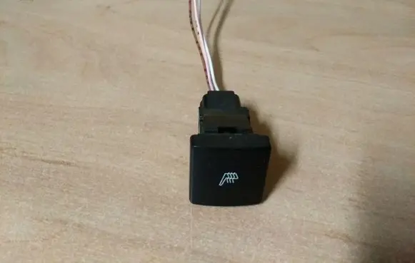 Peugeot 307 Seat heating switch