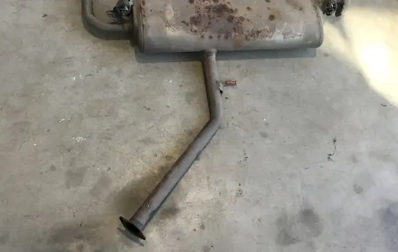 Toyota RAV 4 (XA50) Rear muffler/silencer tail pipe 12521