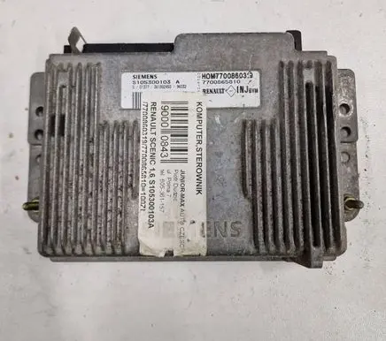 Renault Megane I Engine control unit/module 7700860319 S105300103A 7700865810
