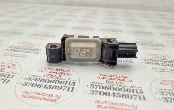 Airbag deployment crash/impact sensor