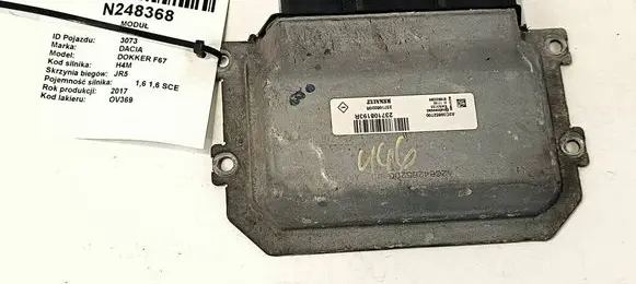 Dacia Dokker Engine control unit/module ECU A2C39652700