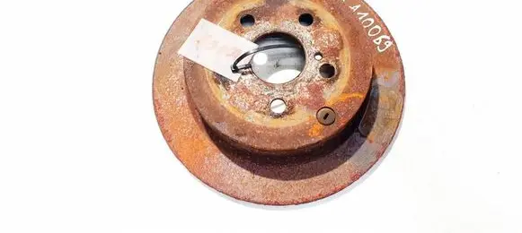 Toyota Prius (XW20) Rear brake disc neventiliuojamas