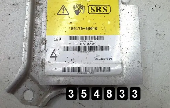 Citroen C1 Engine control unit/module 89170-0h040