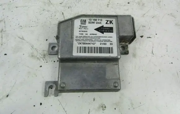 Opel Meriva A Airbag control unit/module 
