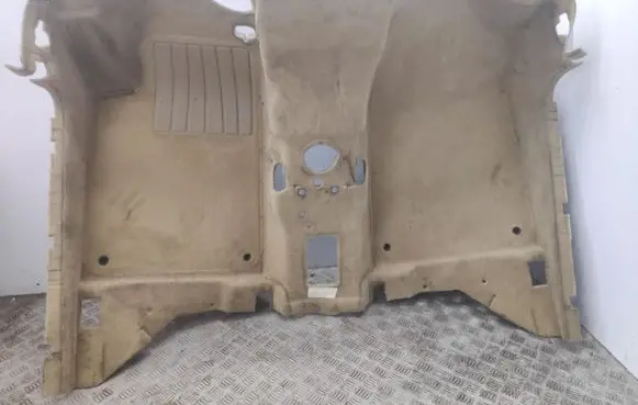 Peugeot 607 Front floor carpet liner 9655689 96556891ES 02249