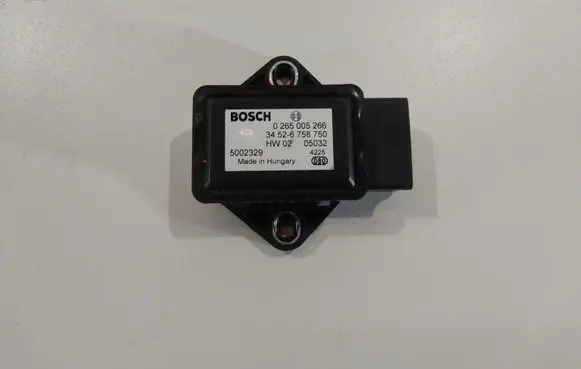 BMW 5 E60 E61 ESP acceleration yaw rate sensor 0265005266