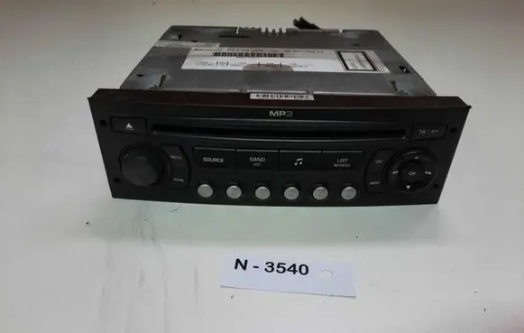 Peugeot 807 Radio/CD/DVD/GPS head unit 9664770277